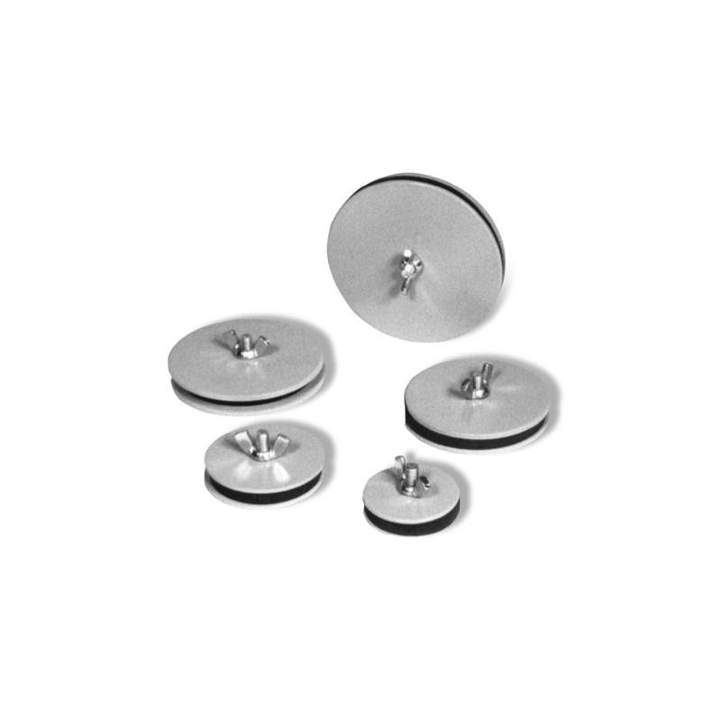 Austin Electrical Enclosures AB-400HS Hole Seal, 4 in conduit, 14 Gauge Steel, Polyester Powder Coated