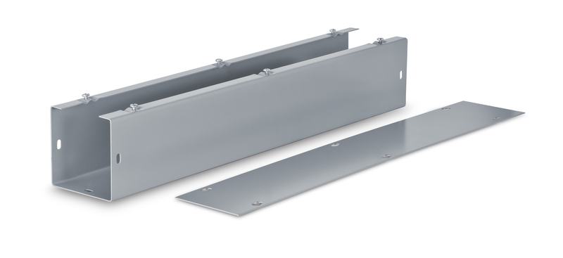 Austin Electrical Enclosures AB-6660SWG Screwcover Wireway, 60 in l x 6 in w x 6 in h, Screw cover, Galvanized Steel