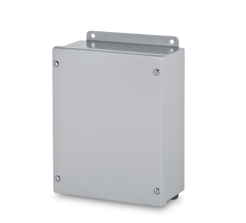 Austin Electrical Enclosures AB-866JS Screw Cover Boxes, 8 in h x 6 in w x 6 in d, Screw cover, NEMA 12 nema rating, Steel