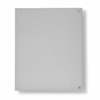 Austin Electrical Enclosures AB-2020TP Enclosure Panel, 17 in W x 17 in H, Stainless Steel, White