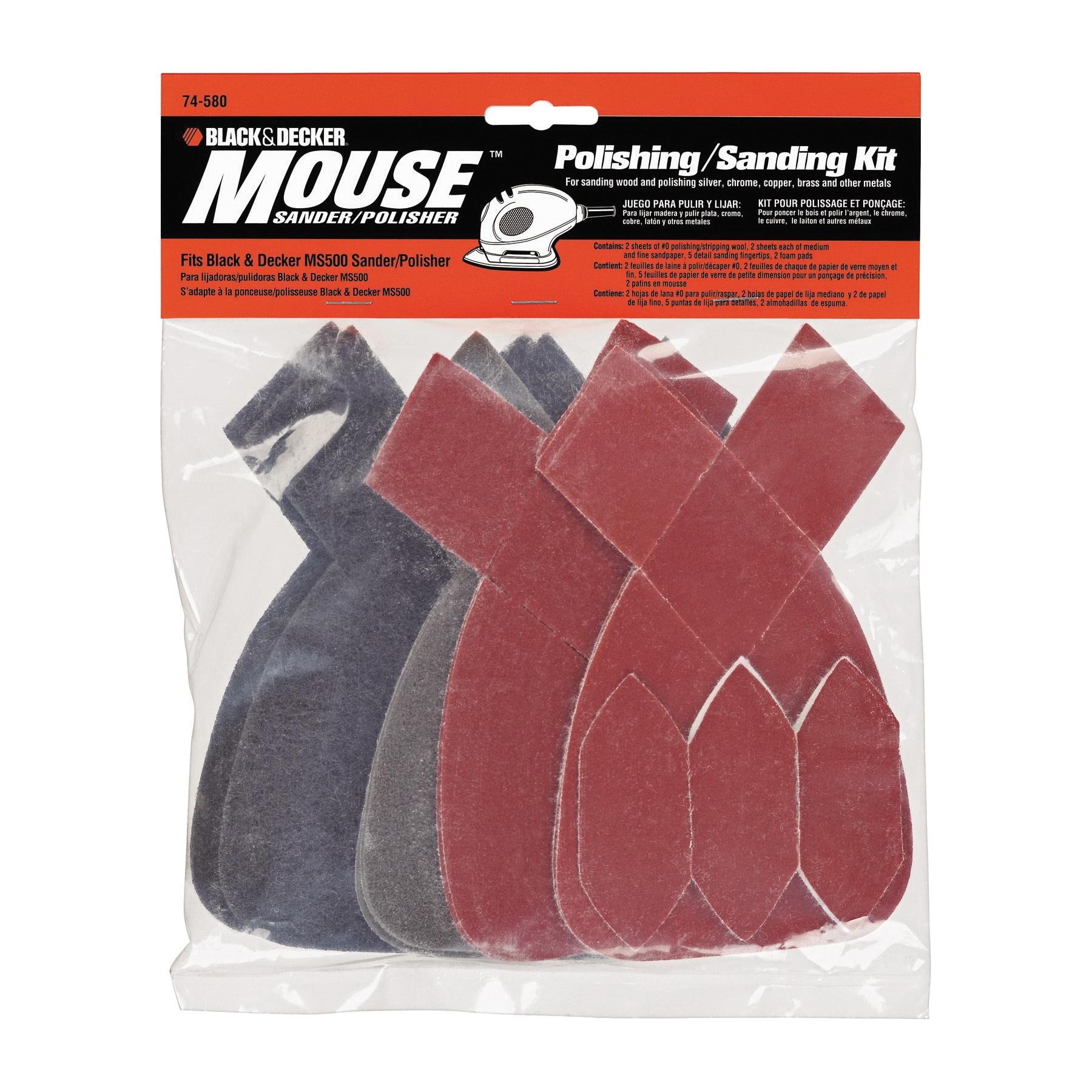 Black+Decker® 74-580 Coated Abrasive Sheets
