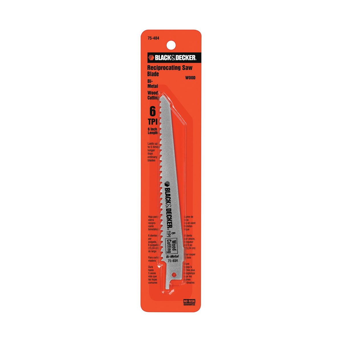 Black+Decker® 75-484 Reciprocating Saw Blades