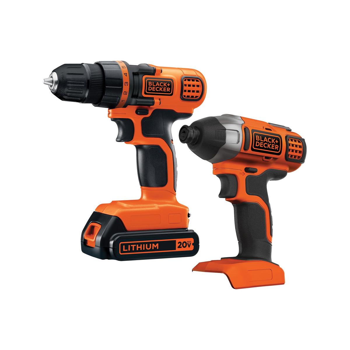 Black+Decker® BD2KITCDDI Power Tool Combination Kits