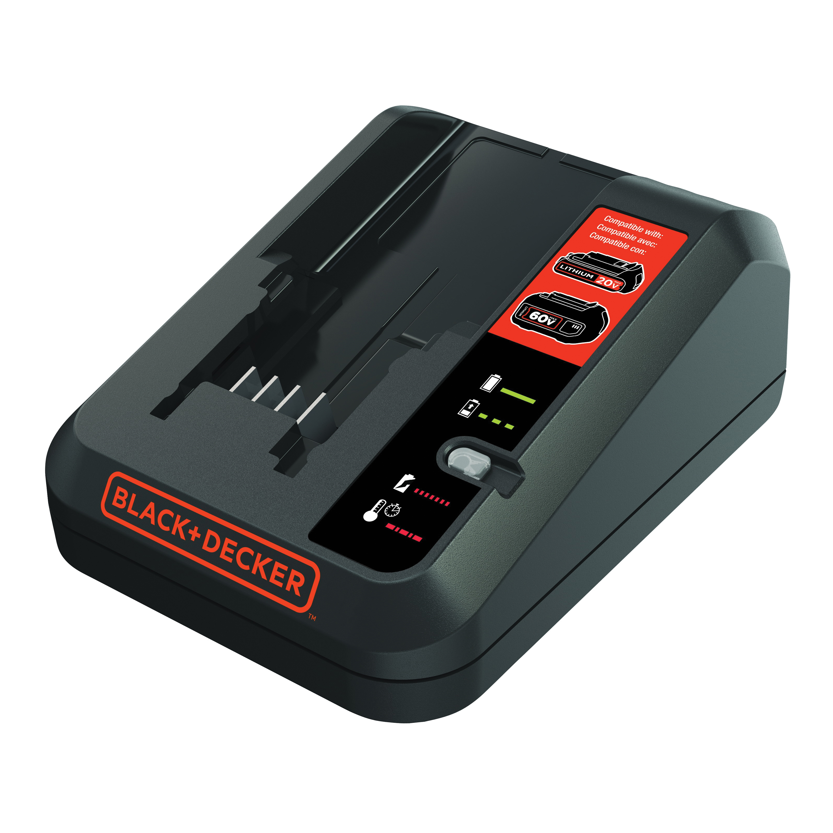 Black+Decker® BDCAC60B Cordless Tool Battery Chargers