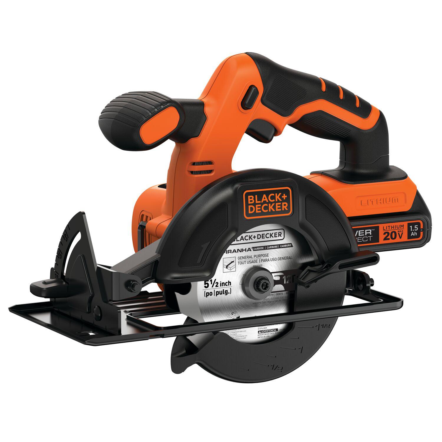 Black+Decker® BDCCS20C Cordless Circular Saws