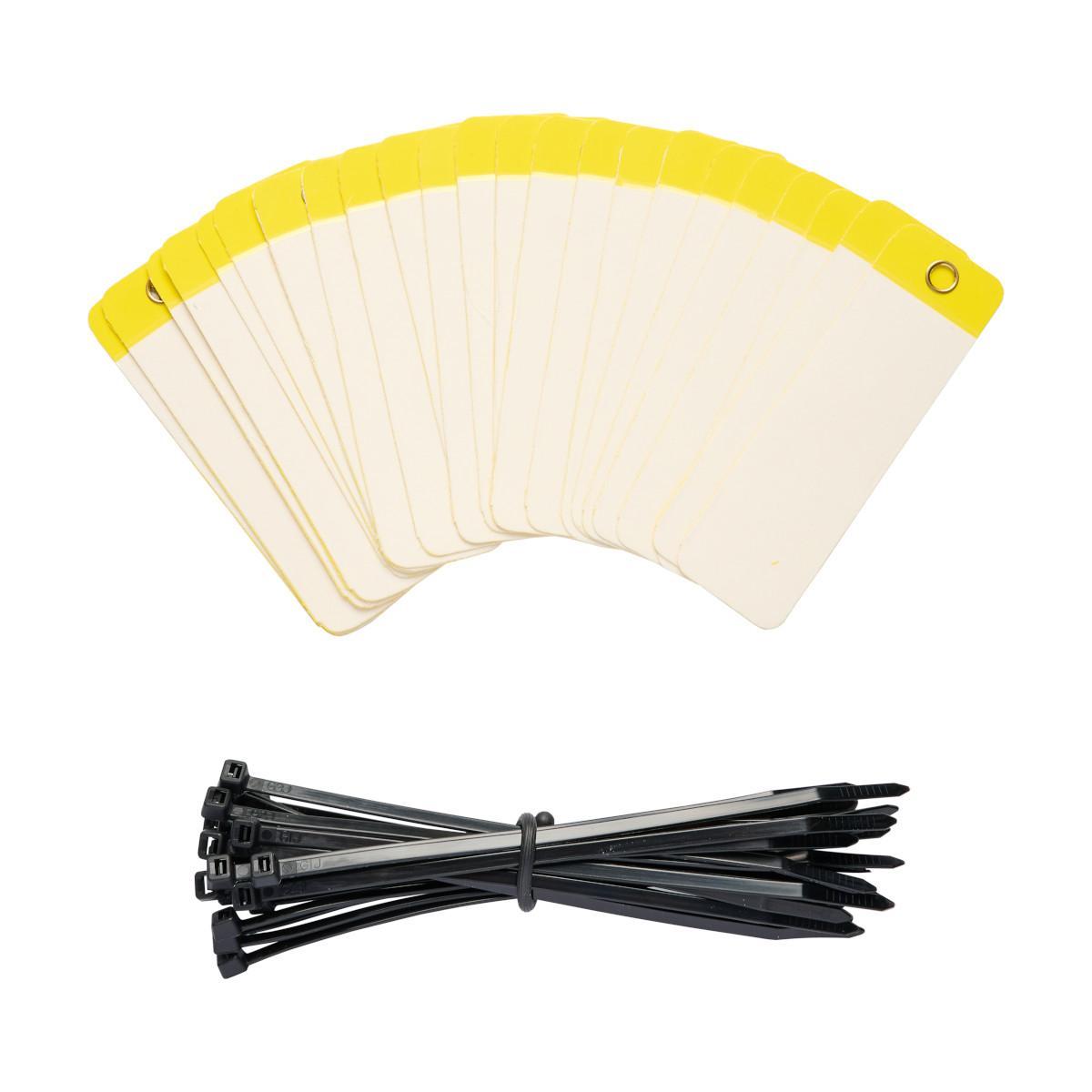 Brady® 101980 Blank Tags & Preprinted Headers