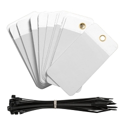 Brady® 102009 Blank Tags & Preprinted Headers