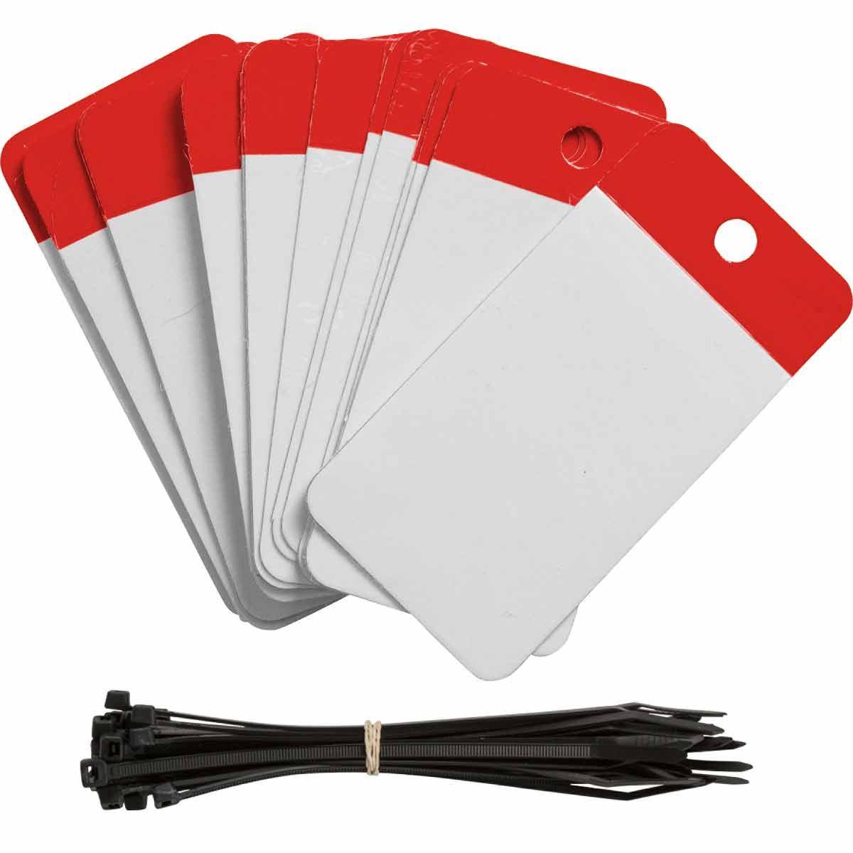 Brady® 102011 Blank Tags & Preprinted Headers