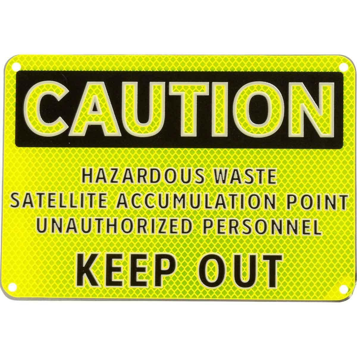 Brady® 102473 Chemical & Hazardous Material Signs