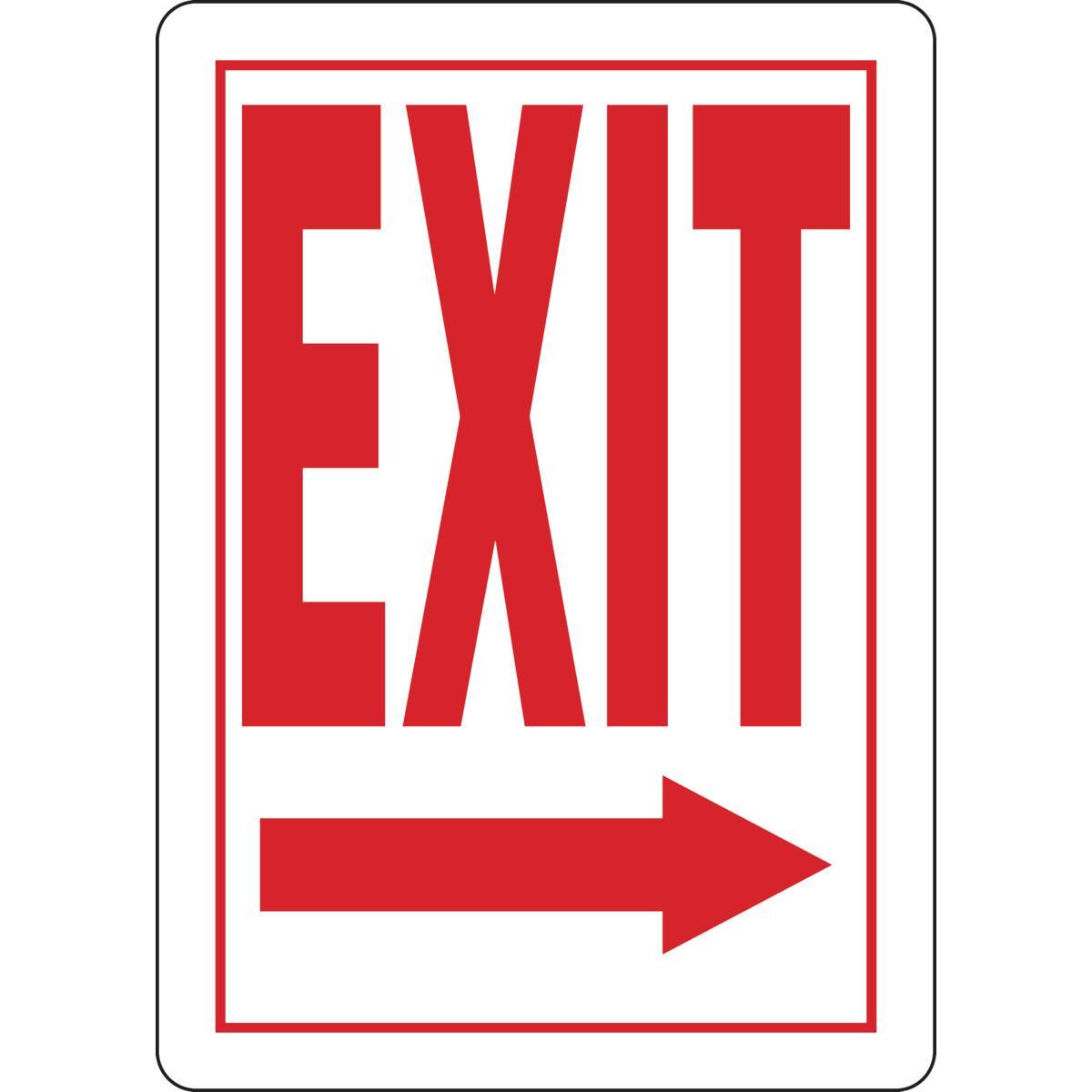Brady® 103621 Fire, Emergency, Exit & First Aid Signs