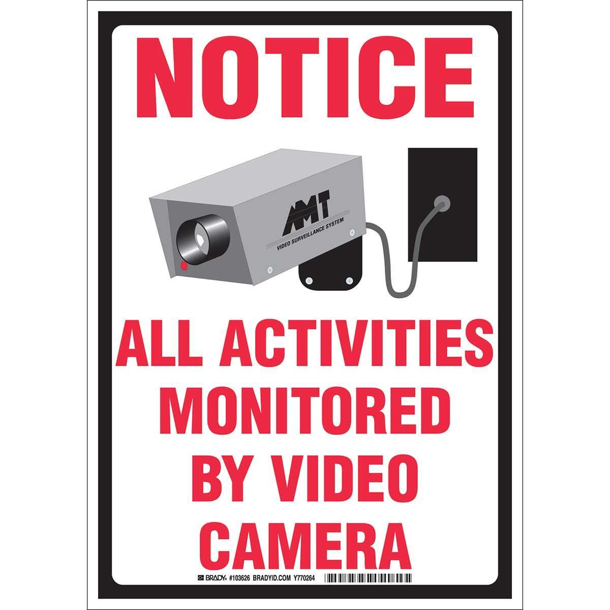 Brady® 103626 Access & Security Signs