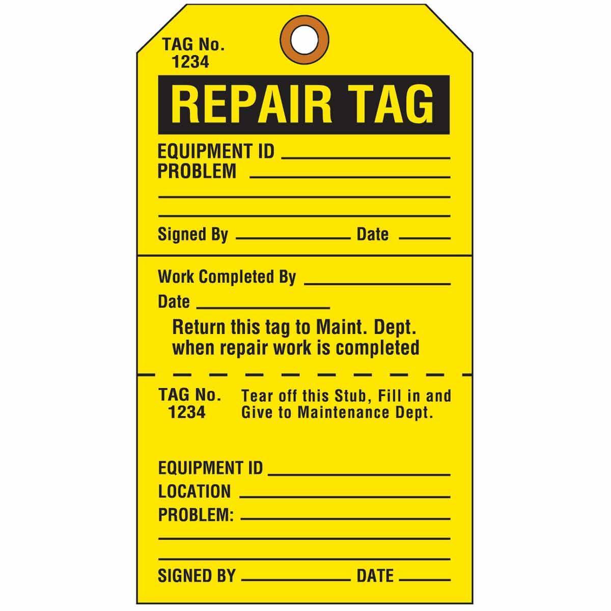Brady® 103666 Safety & Facility Tags