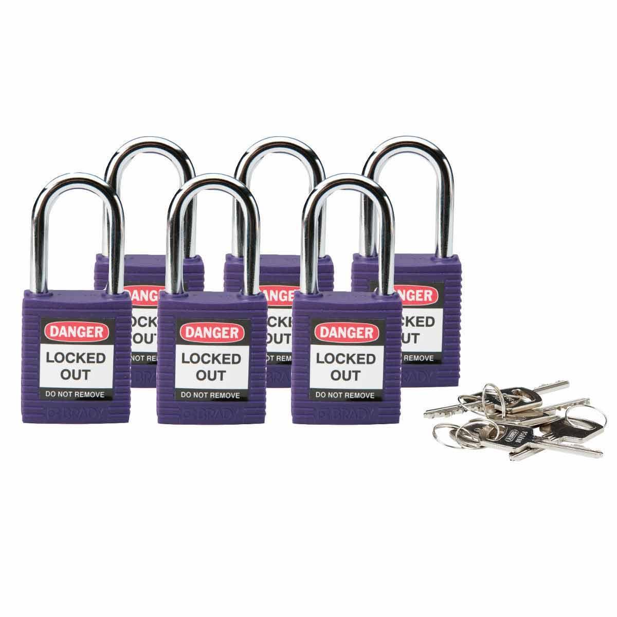 Brady® 104916 Lockout Padlocks