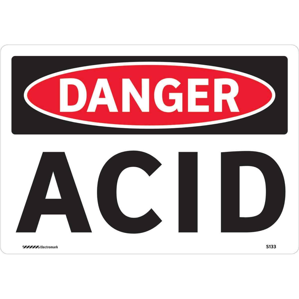 Brady® 102429 Chemical & Hazardous Material Signs
