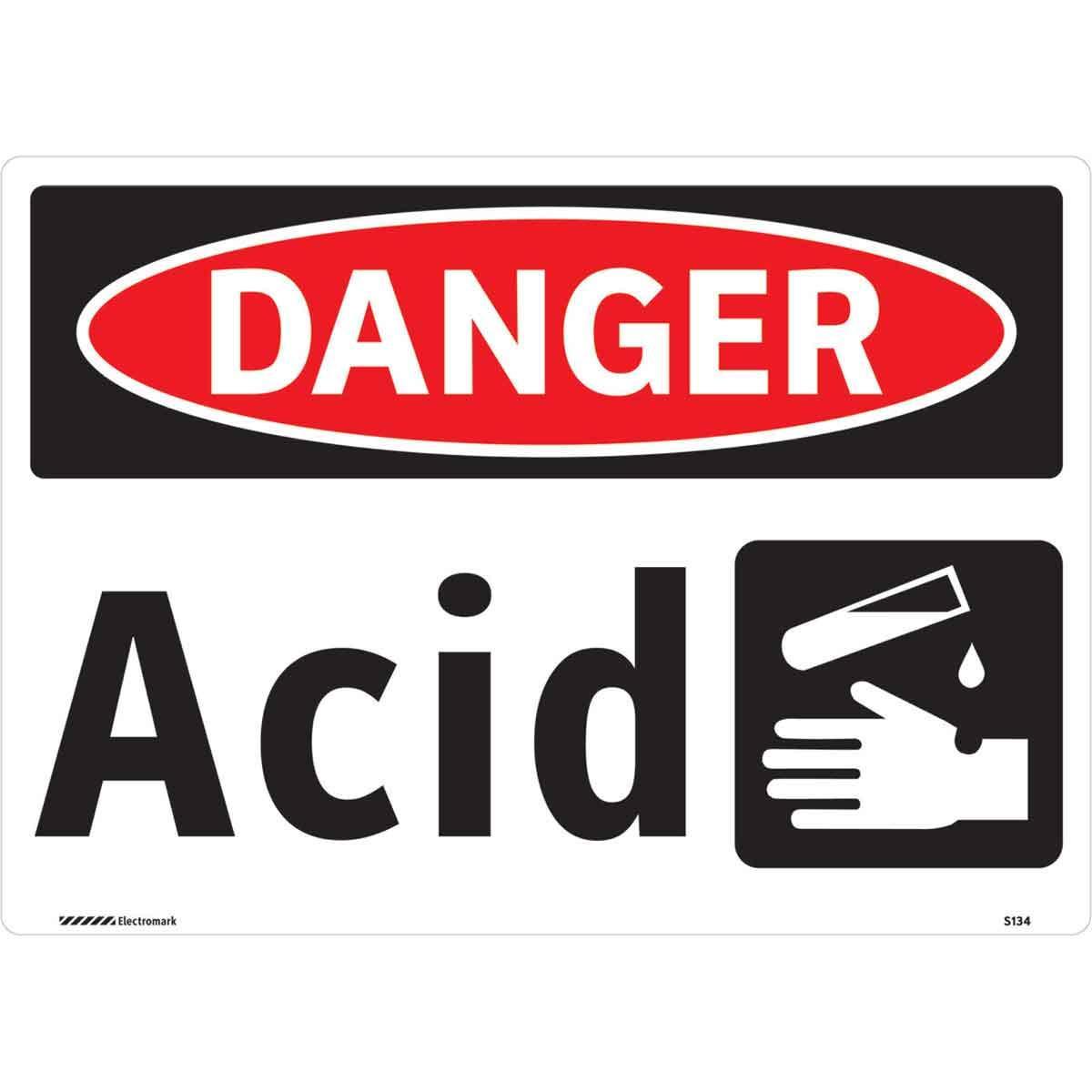 Brady® 104933 Chemical & Hazardous Material Signs