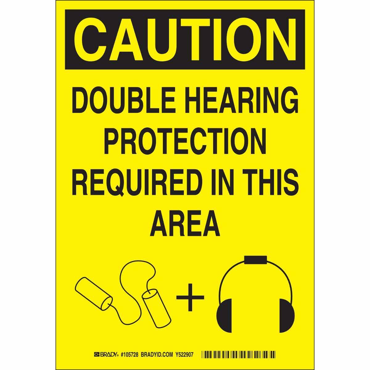 Brady® 105728 Accident Prevention Signs