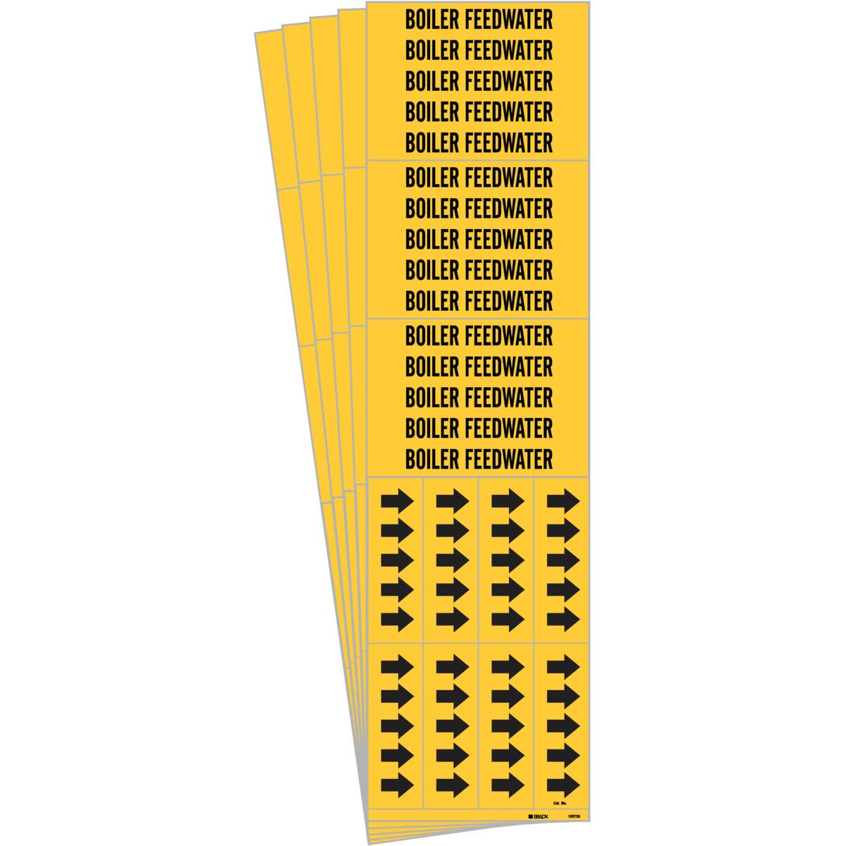 Brady® 7248-3C-PK Pipe Markers