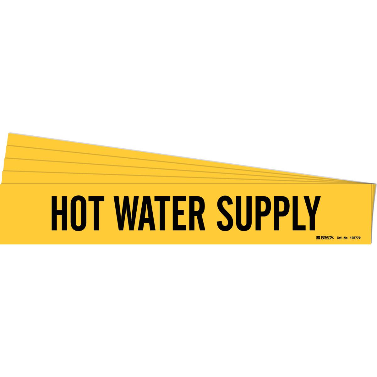 Brady® 7413-4-PK Pipe Markers