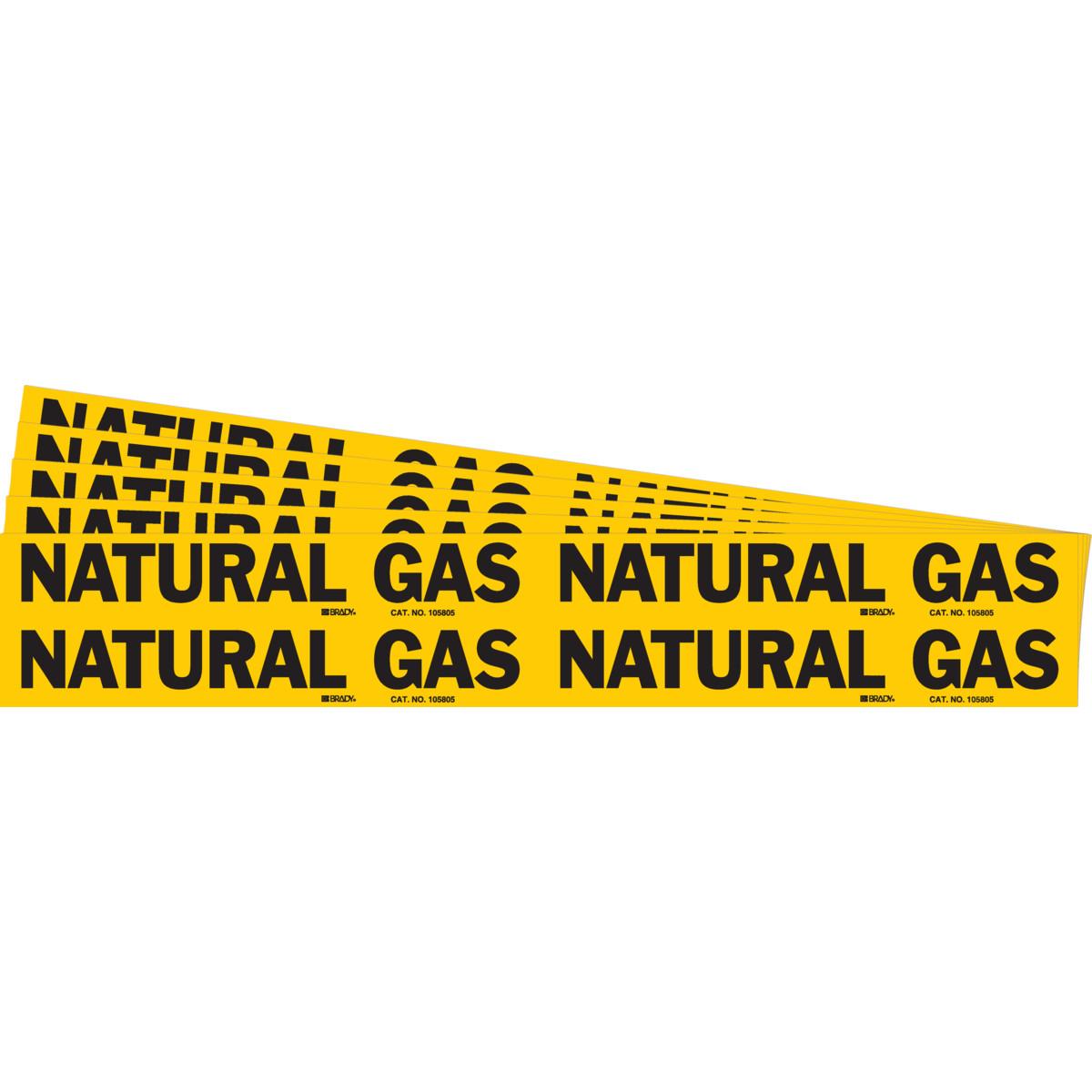 Brady® 7026-4-PK Pipe Markers