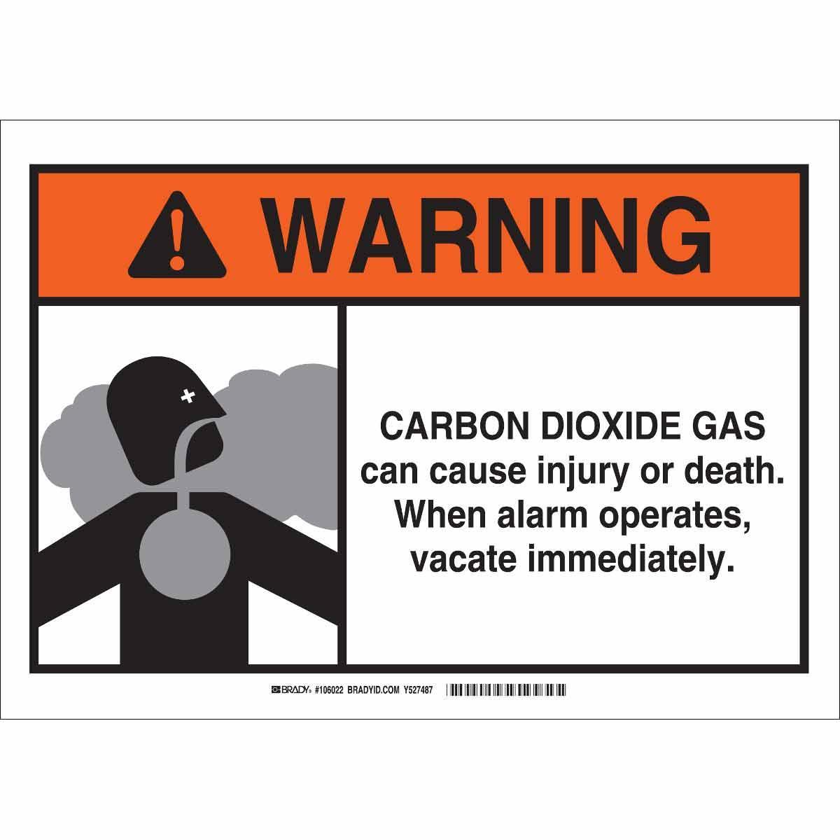 Brady® 106022 Chemical & Hazardous Material Signs