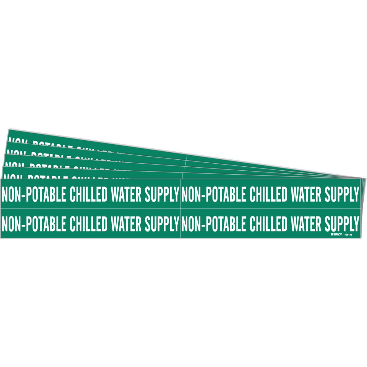 Brady® 8921-4-PK Pipe Markers