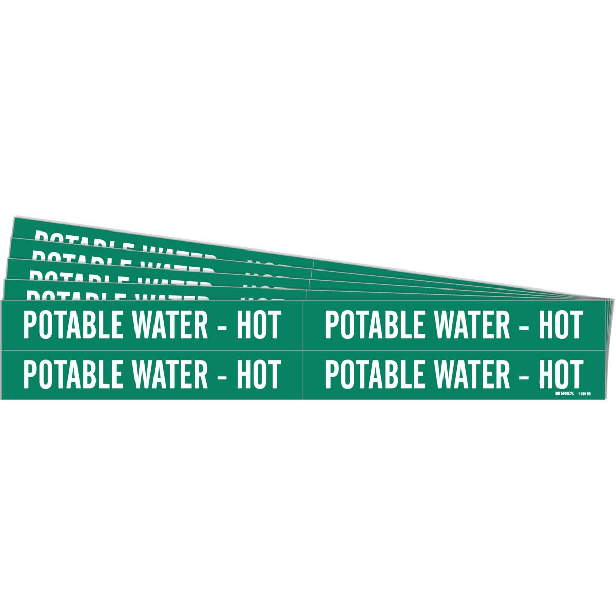 Brady® 7197-4-PK Pipe Markers