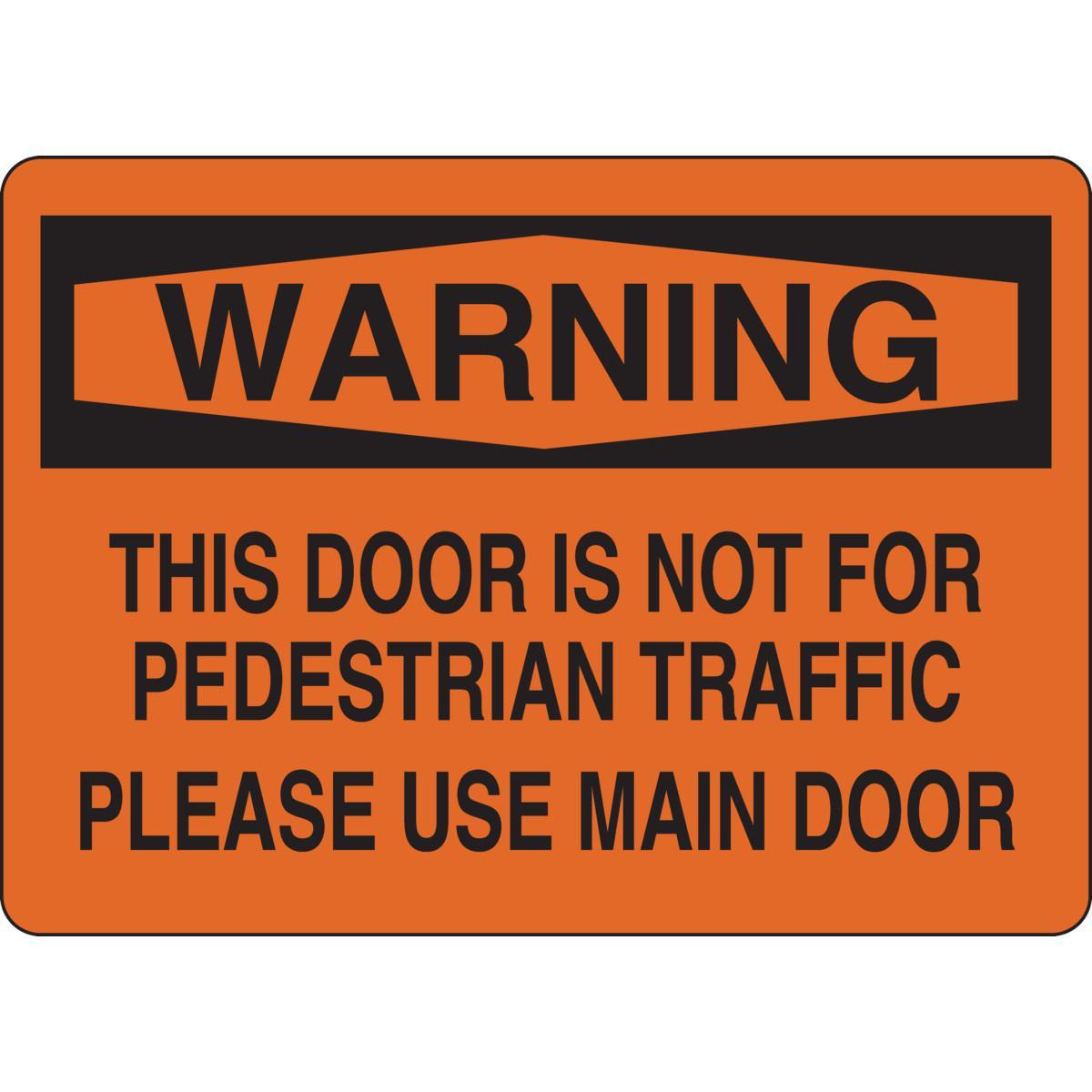 Brady® 11135 Accident Prevention Signs