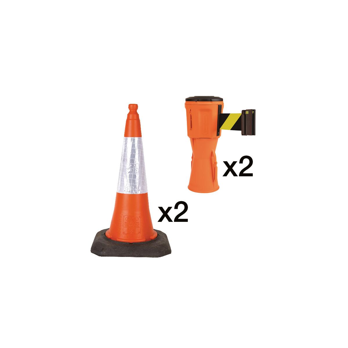 Brady® 1132643 Barrier Posts with Belts