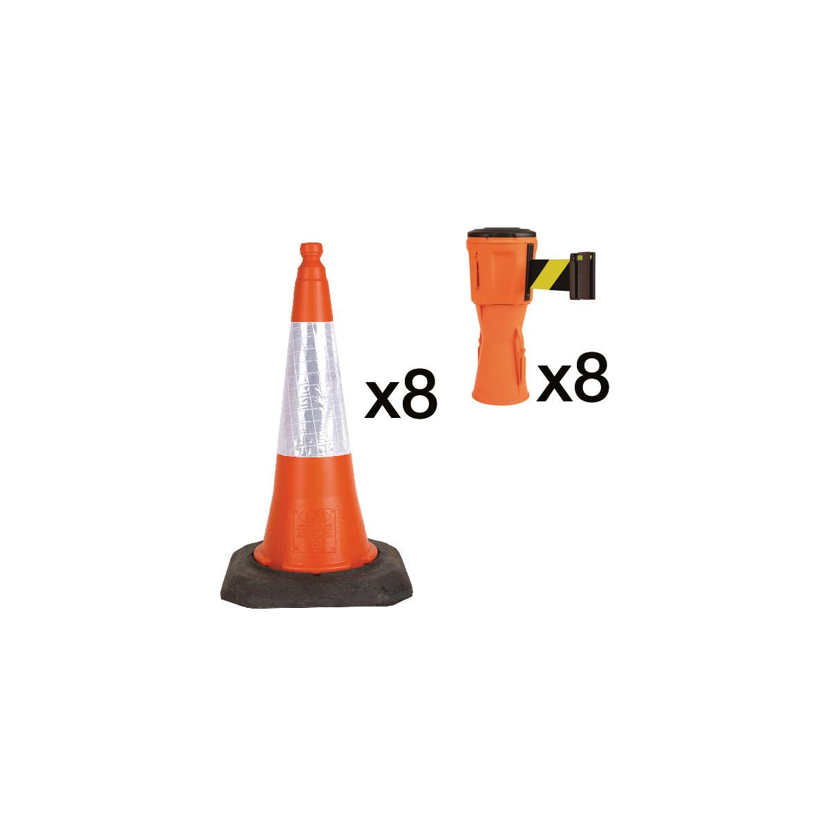 Brady® 1132646 Barrier Posts with Belts