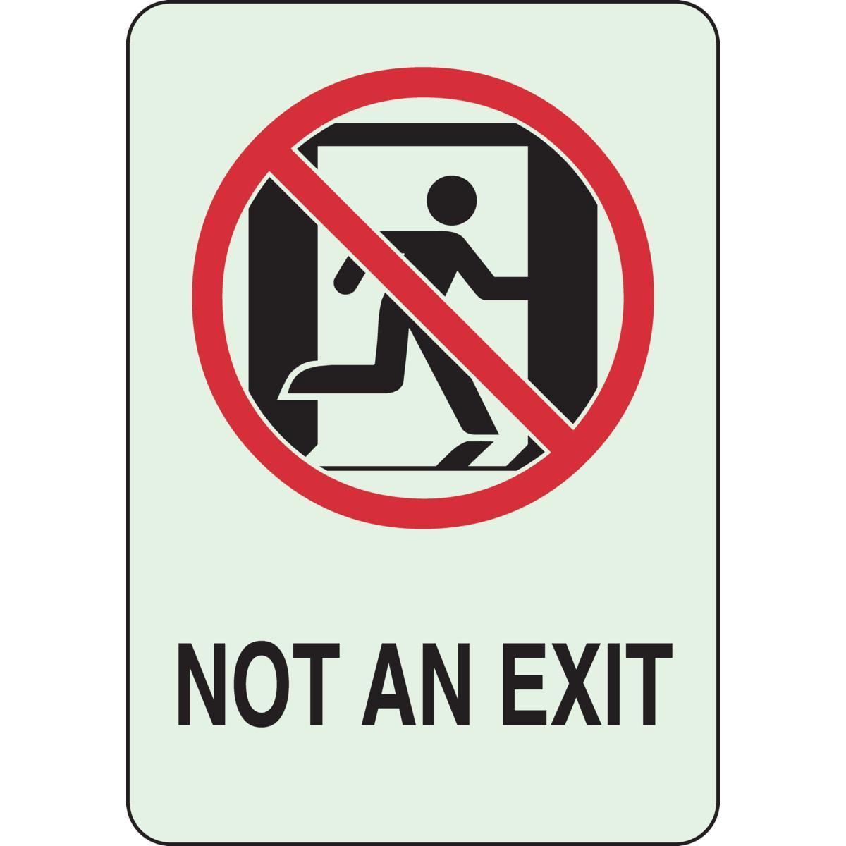 Brady® 115143 Fire, Emergency, Exit & First Aid Signs