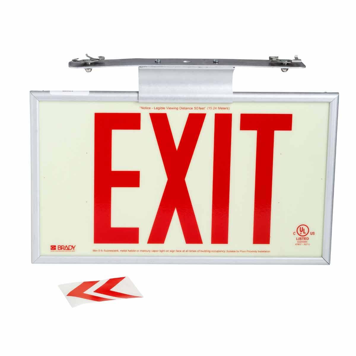 Brady® 115197 Fire, Emergency, Exit & First Aid Signs