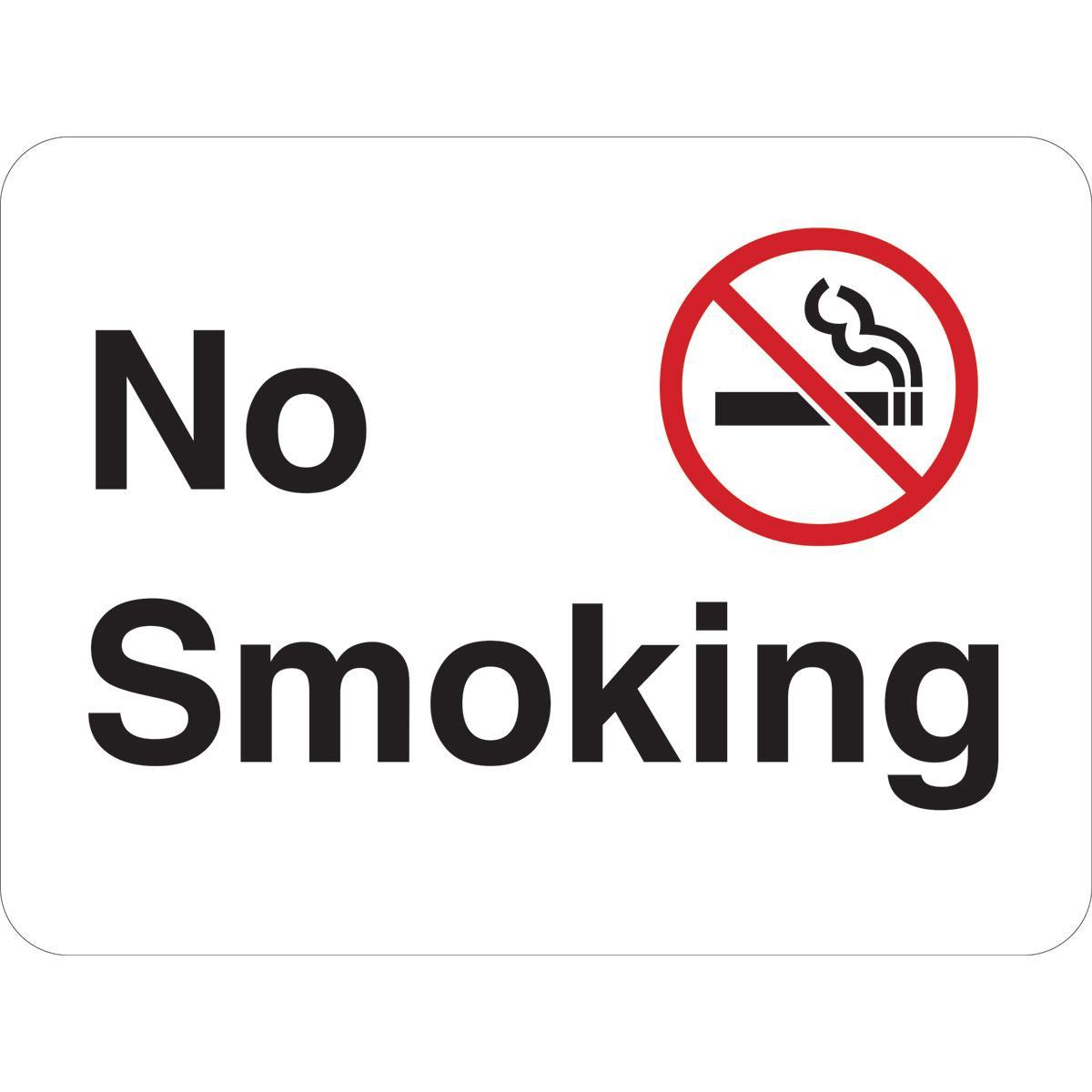 Brady® 115620 No Smoking & Restricted Activity Signs