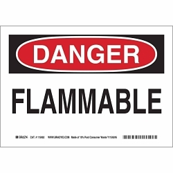 Brady® 115952 Chemical & Hazardous Material Signs