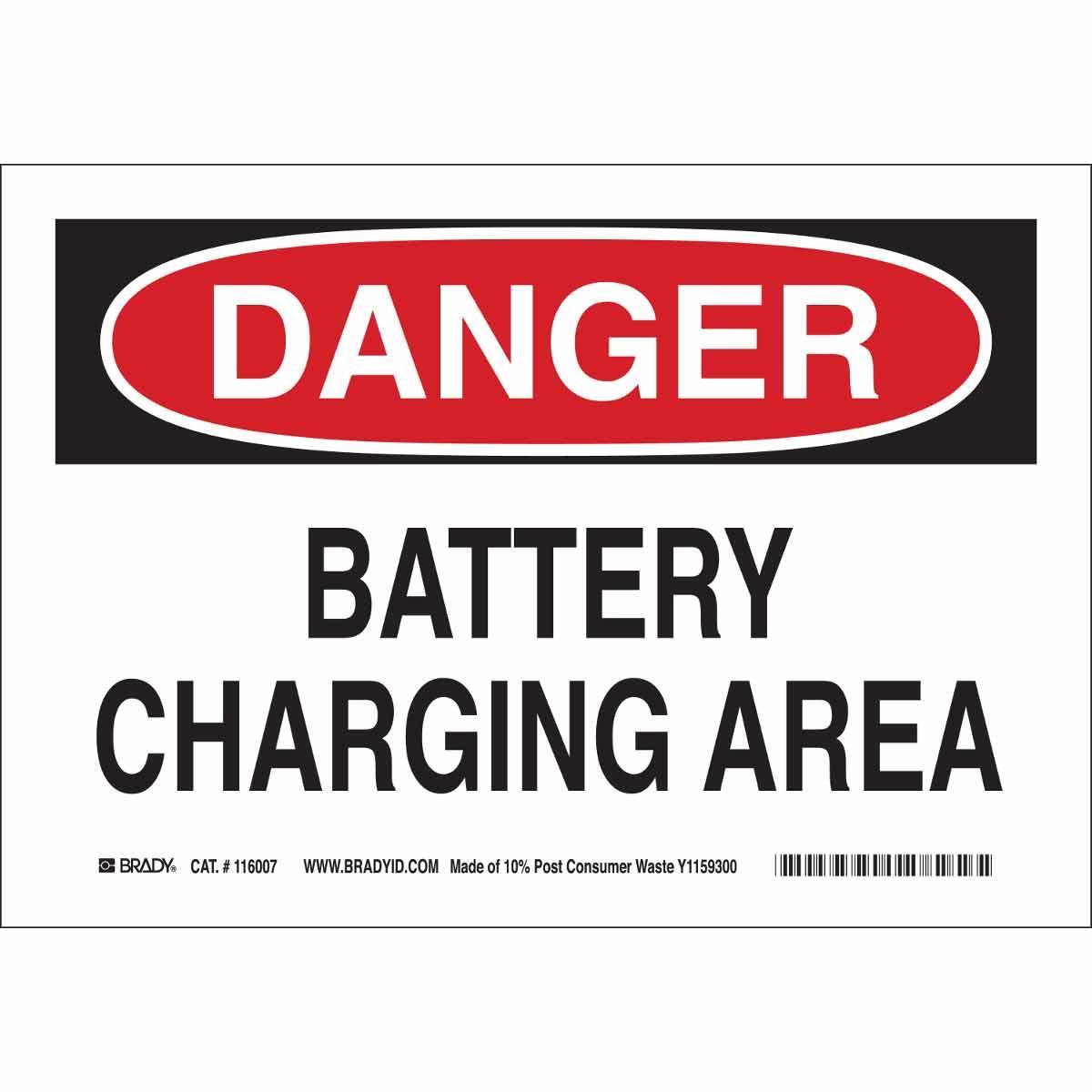 Brady® 116006 Accident Prevention Signs