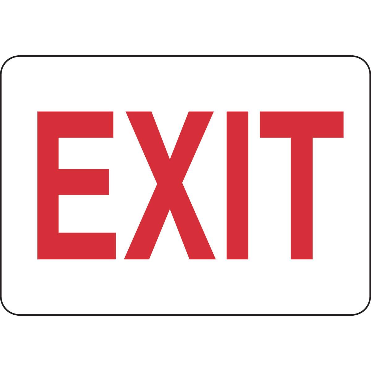 Brady® 116078 Fire, Emergency, Exit & First Aid Signs
