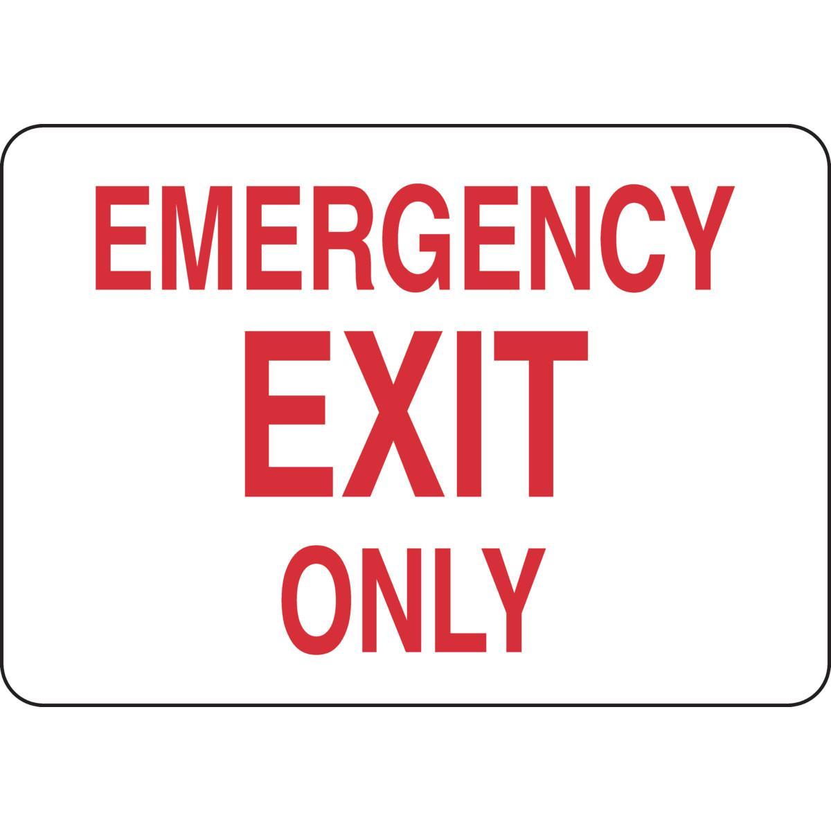 Brady® 116089 Fire, Emergency, Exit & First Aid Signs