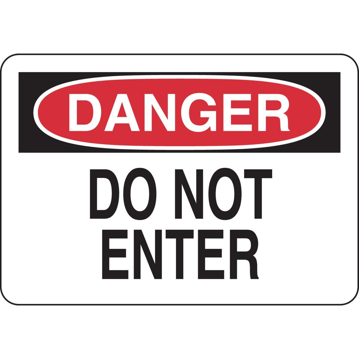 Brady® 116106 Access & Security Signs