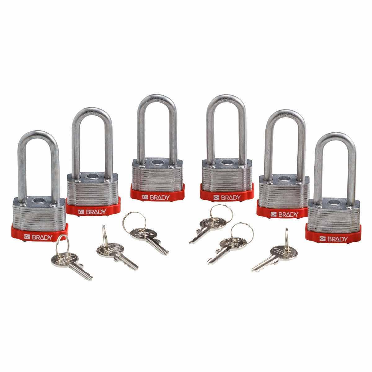 Brady® 118978 Lockout Padlocks