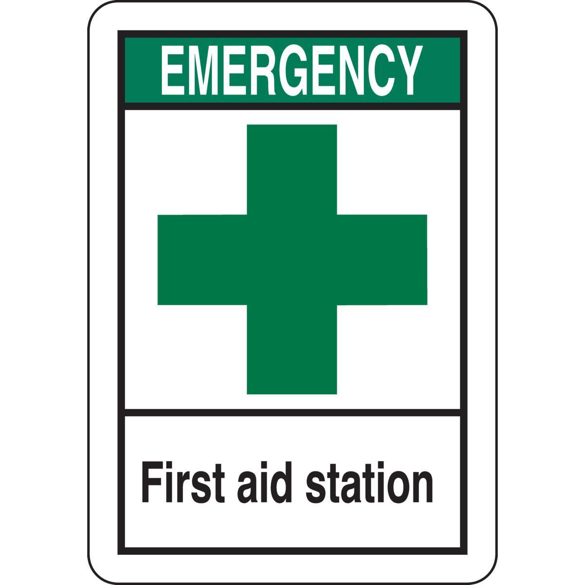 Brady® 119218 Fire, Emergency, Exit & First Aid Signs