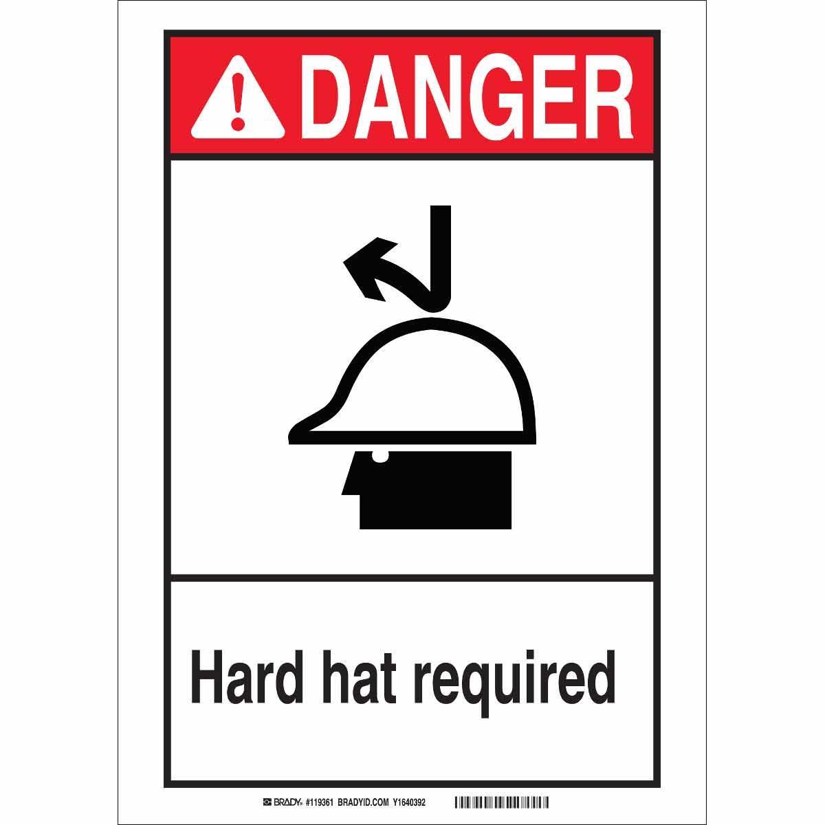 Brady® 119371 Accident Prevention Signs