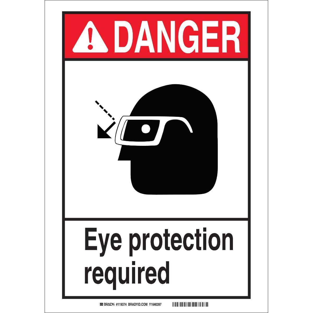 Brady® 119385 Accident Prevention Signs