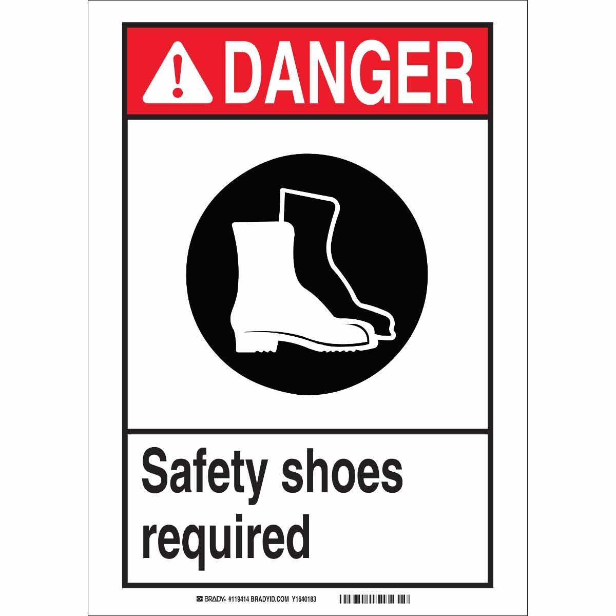 Brady® 119417 Accident Prevention Signs