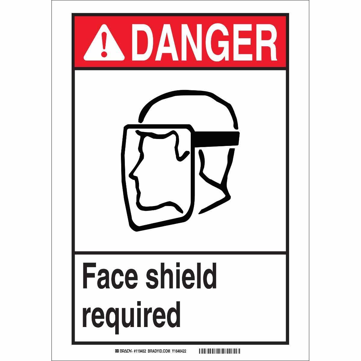 Brady® 119459 Accident Prevention Signs