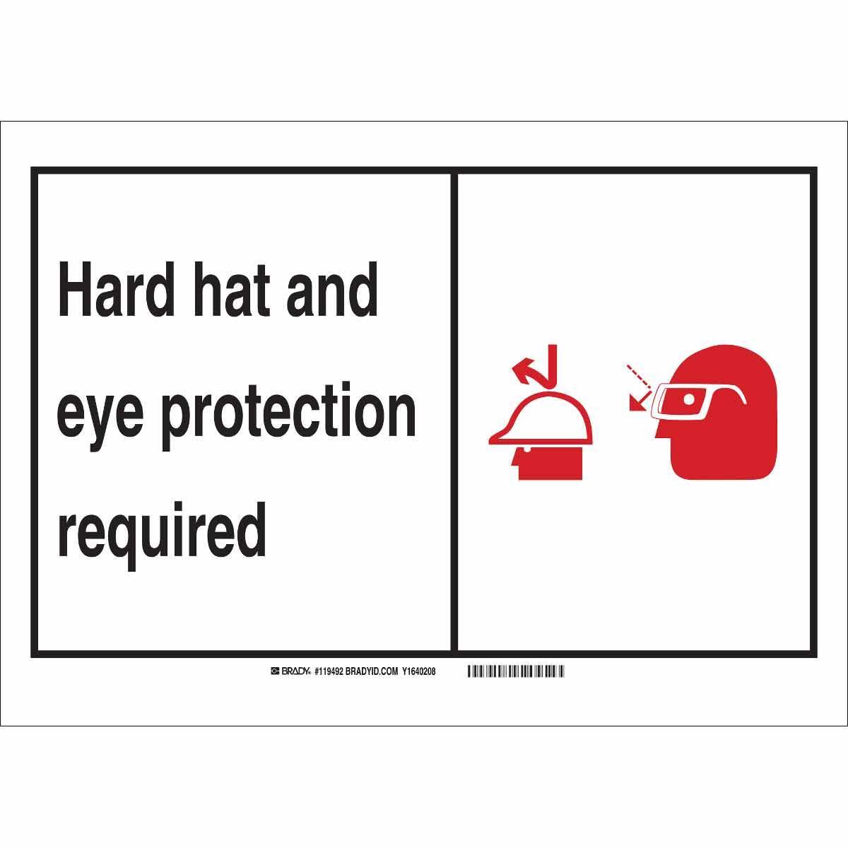 Brady® 119491 Accident Prevention Signs