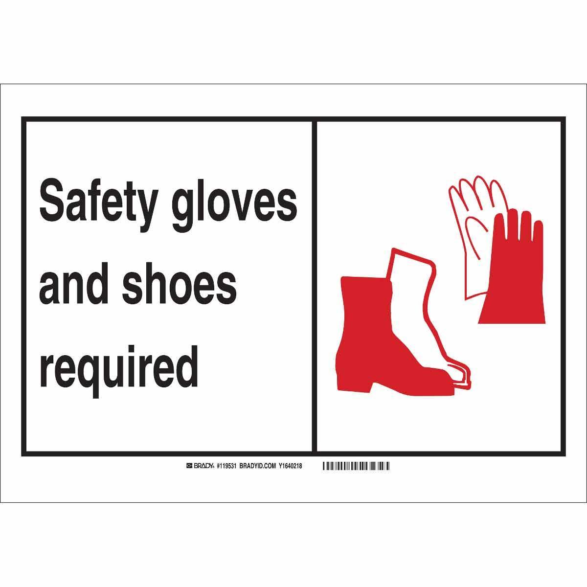 Brady® 119537 Accident Prevention Signs
