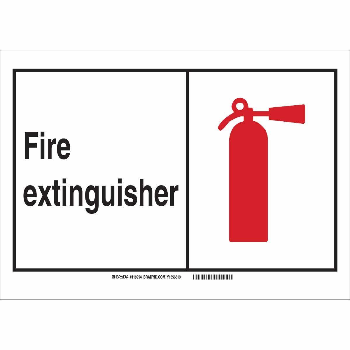 Brady® 119746 Fire, Emergency, Exit & First Aid Signs