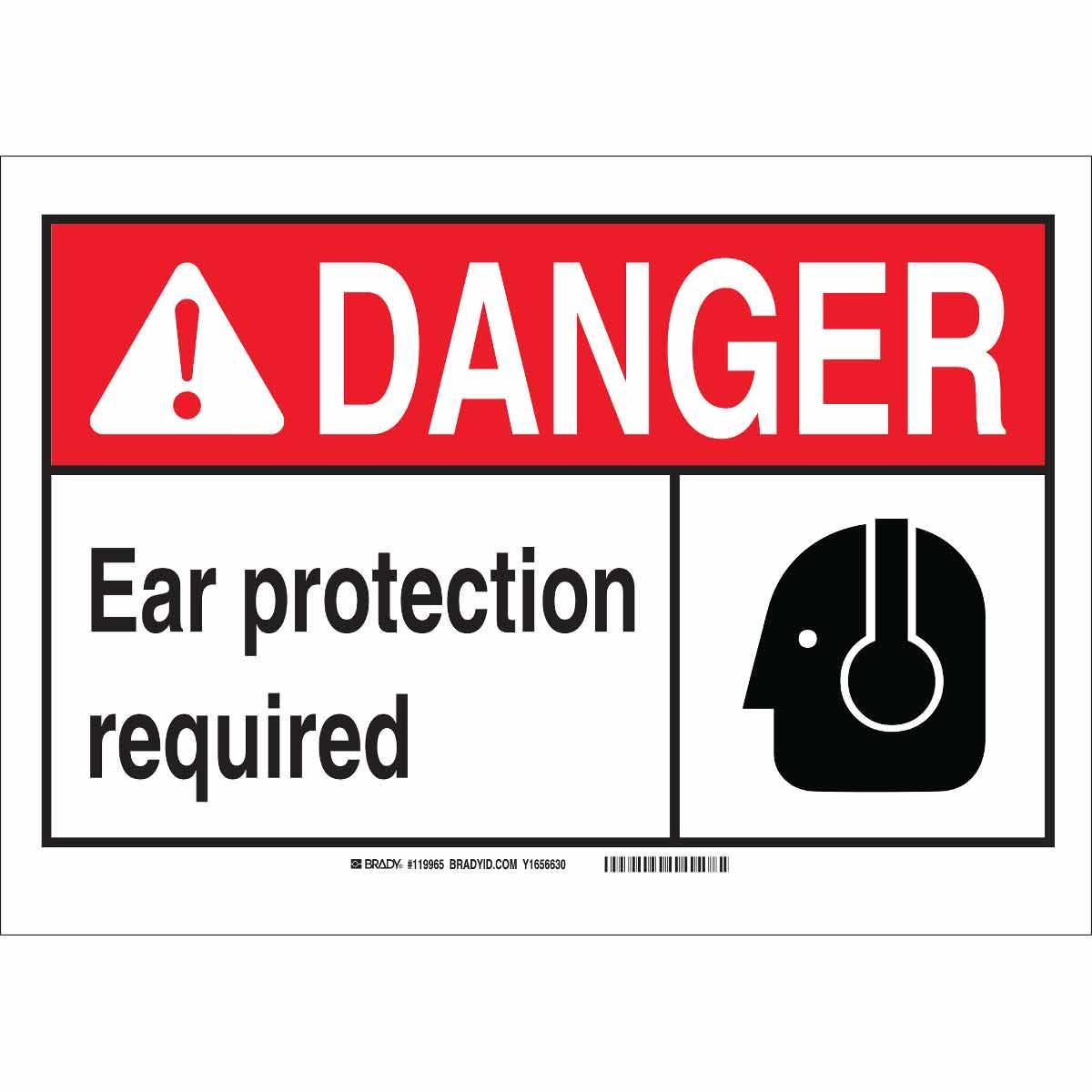 Brady® 119751 Accident Prevention Signs