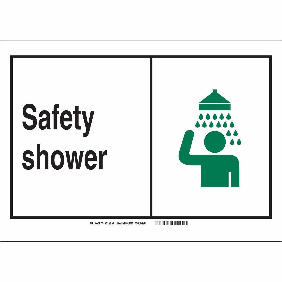 Brady® 120190 Fire, Emergency, Exit & First Aid Signs