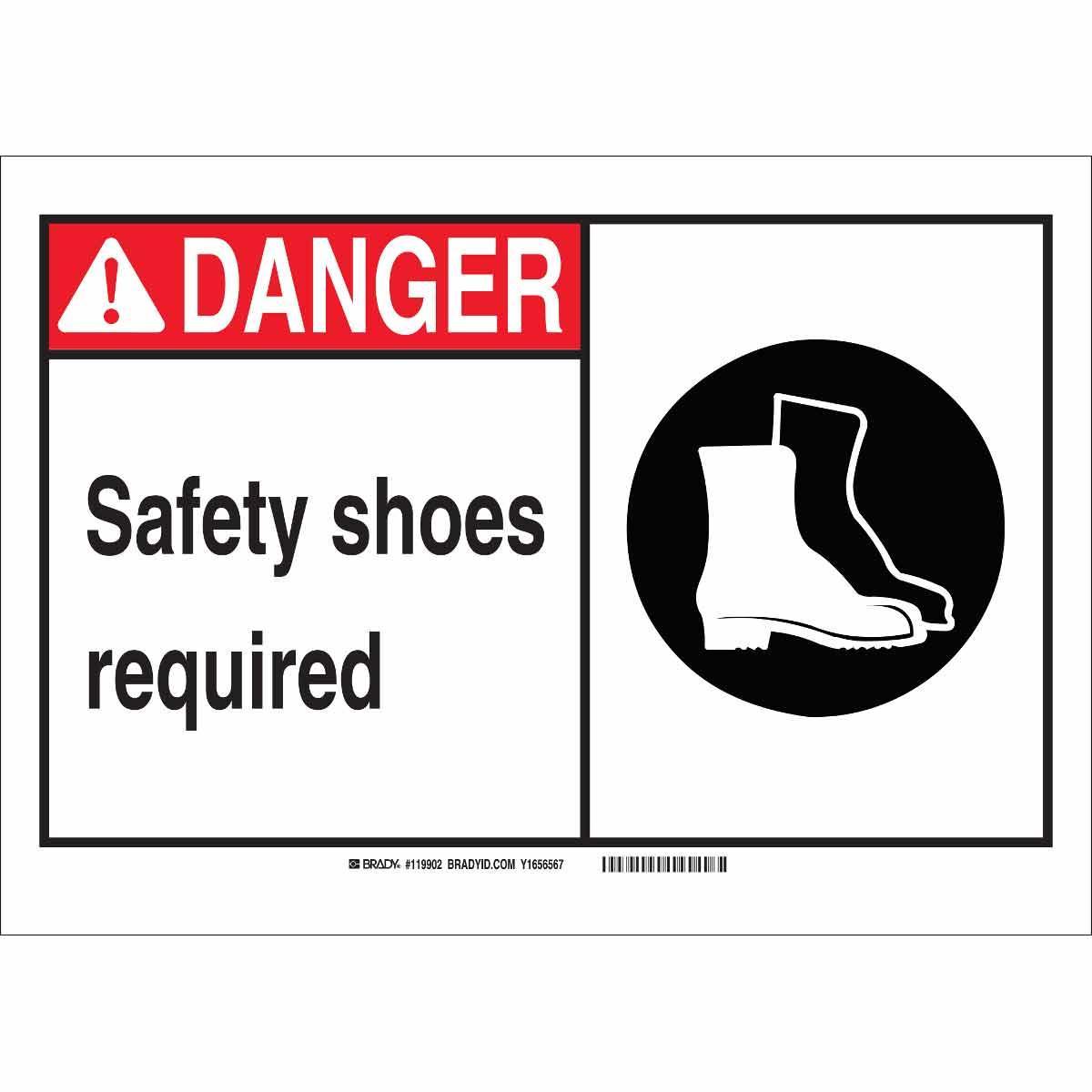 Brady® 120611 Accident Prevention Signs
