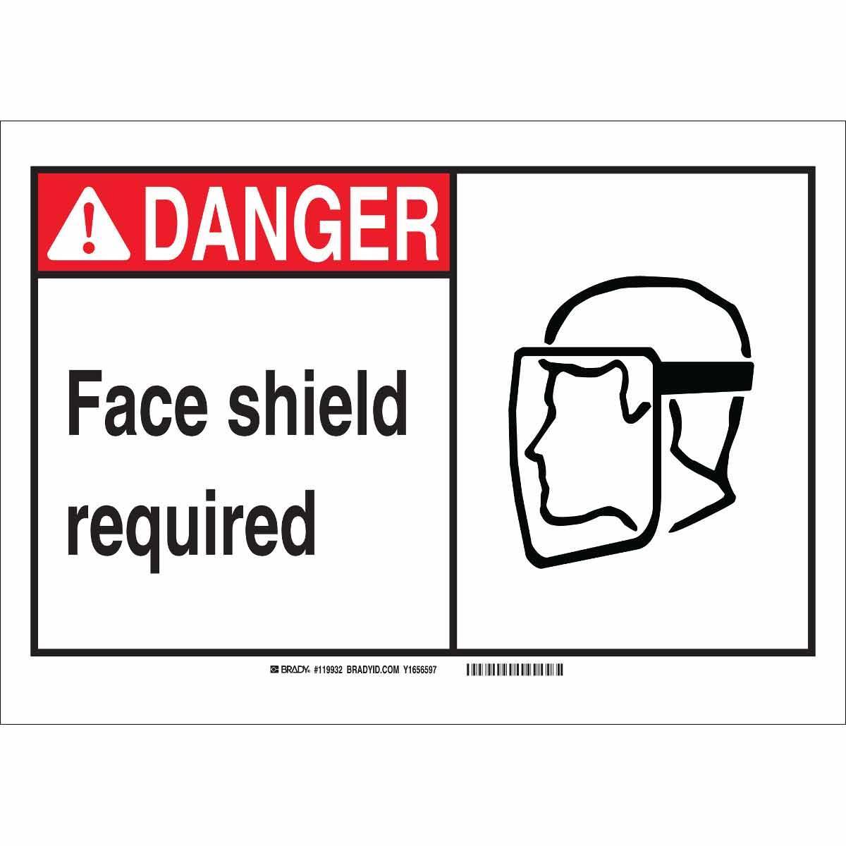 Brady® 119932 Accident Prevention Signs
